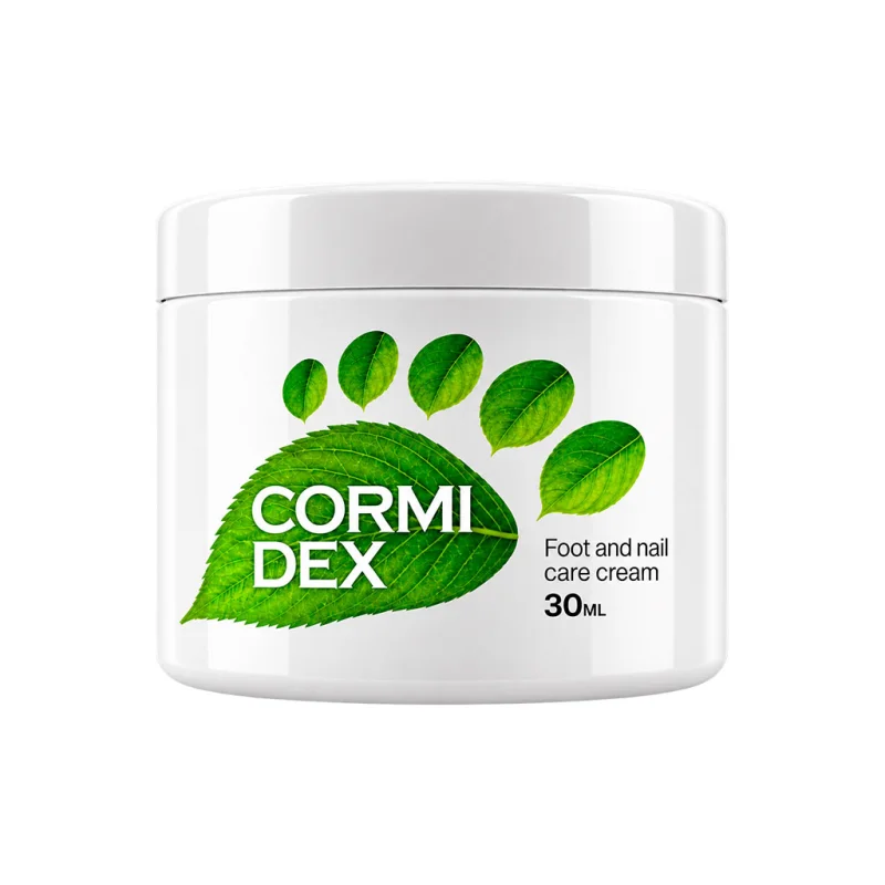 Cormidex Cream — банка крема для кожи и ногтей стоп, 30 мл